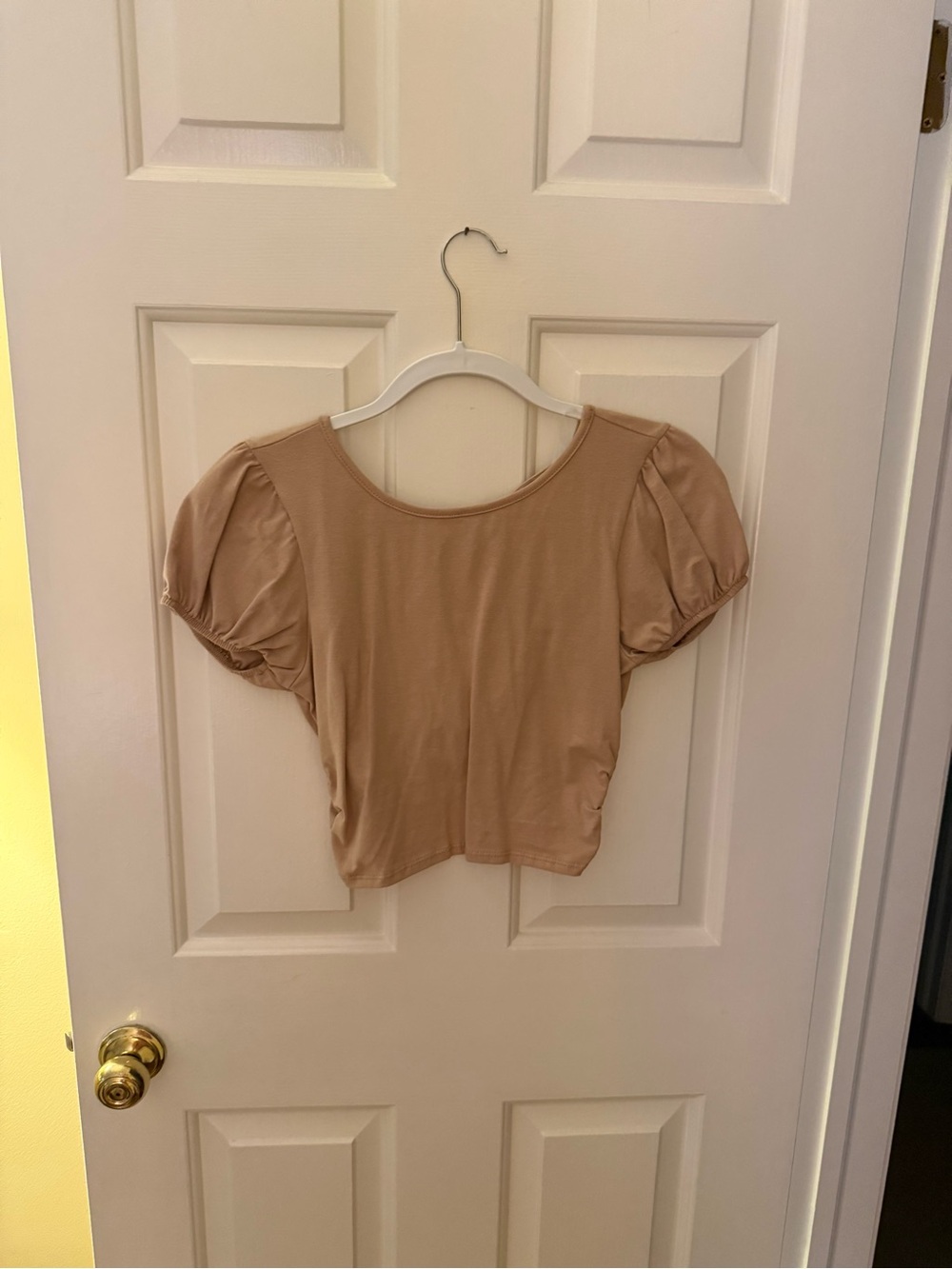 NWOT Open Back Top